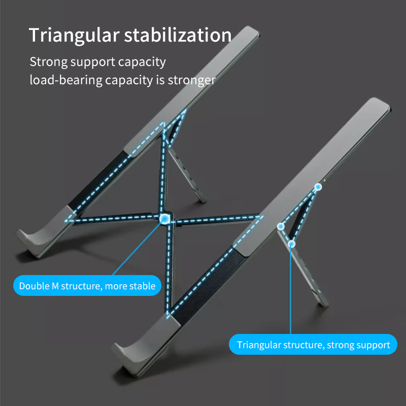 Gadget Mix Diginut SD-310 Foldable & Portable Laptop Stand Grey
