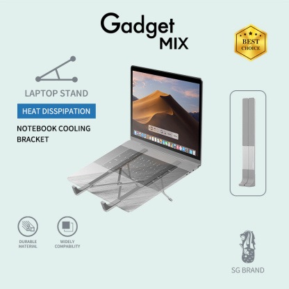 Gadget Mix Diginut SD-310 Foldable & Portable Laptop Stand Grey