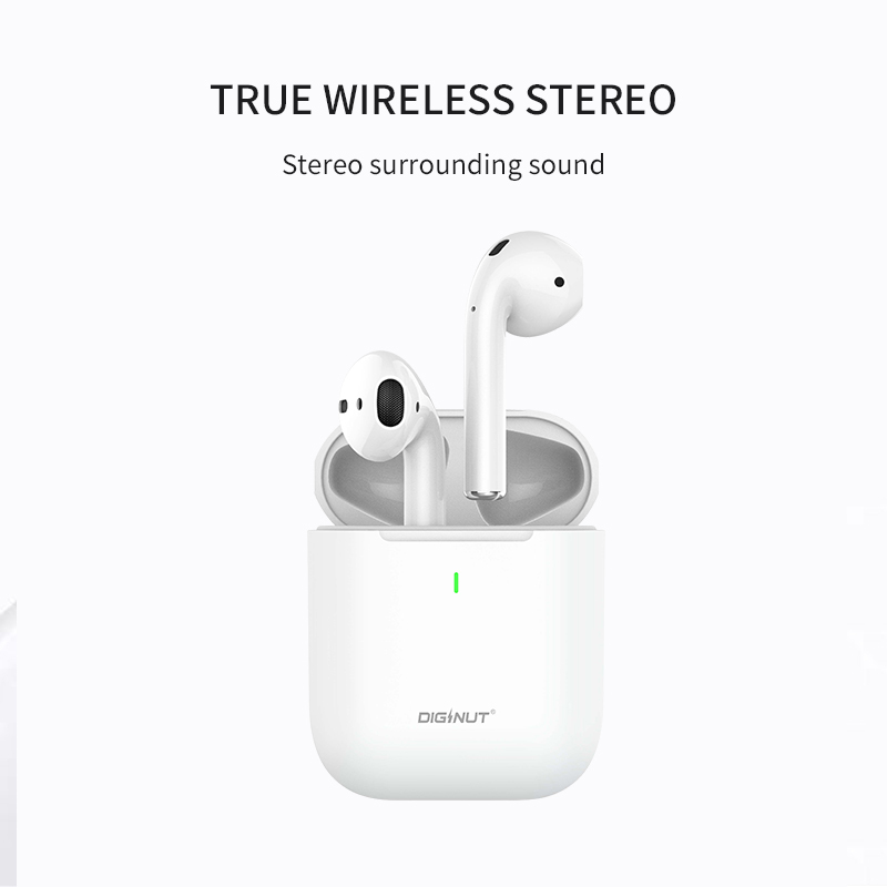 Gadget MIX Diginut T-26 TWS Bluetooth Earphones/ HIFI Stereo/ Wide Compatibility/ Support Wireless Charging