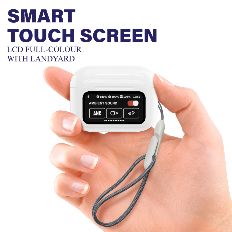 Diginut T-62 PRO ANC+ENC Noise Cancelling Earbuds White