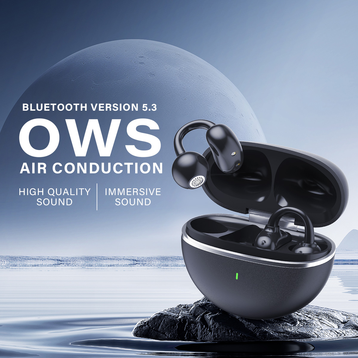 Gadget Mix Diginut T-39S OWS Air Conduction Bluetooth Earbuds Grey