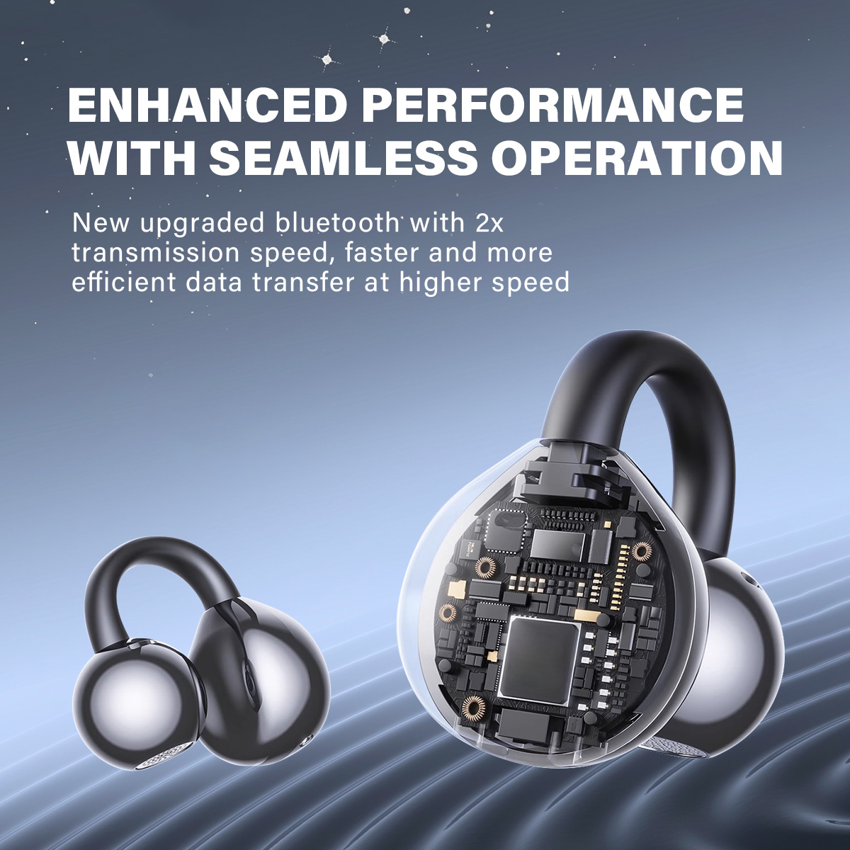 Gadget Mix Diginut T-39S OWS Air Conduction Bluetooth Earbuds Grey