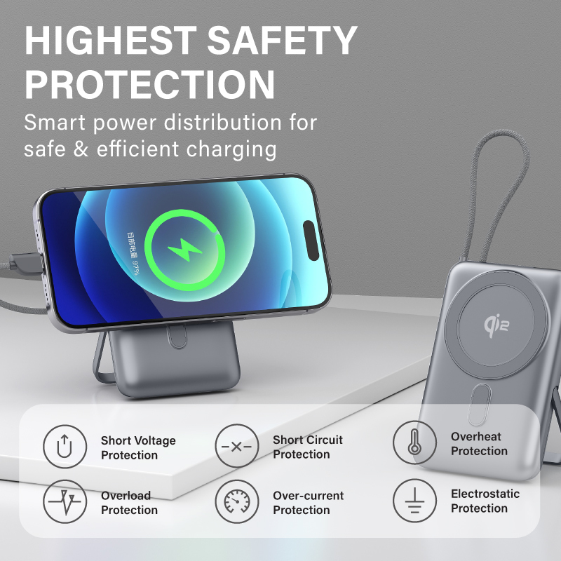 Diginut W-52 Pro 10000mAh 22.5W Power bank Gray