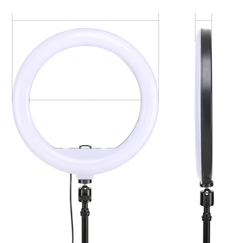 Gadget MIX - 12 Inces/ 32CM Live Streaming Ring Light With Remote Control/ 360° Lighting Adjustable