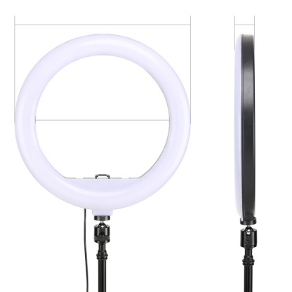 Gadget MIX - 12 Inces/ 32CM Live Streaming Ring Light With Remote Control/ 360° Lighting Adjustable