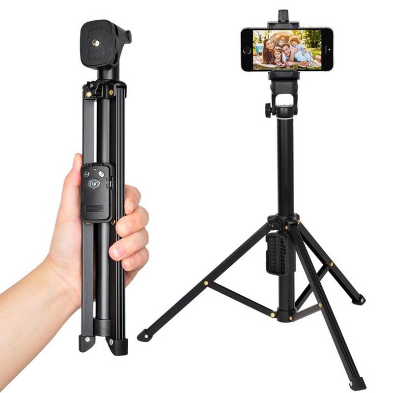 Gadget Mix DIGINUT -SD-118 2IN1 Portable Selfie Monopod&Tripod Stick/Bluetooth Remote Controller/Phone&Camera/52mm-102mm