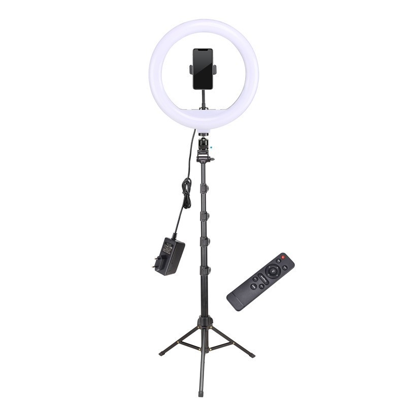 Gadget MIX - 12 Inces/ 32CM Live Streaming Ring Light With Remote Control/ 360° Lighting Adjustable