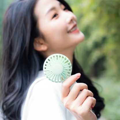 Gadget MIX CL-35 Mini Handheld Fan/ Multifunctional Small Fan/ Handheld/desktop Dual Purpose/ 3Gear Wind Speed/ Lanyard