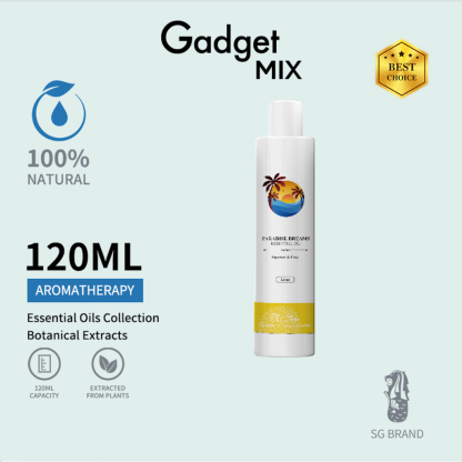 Gadget MIX DIGINUT Essential Oils Collection/120ml Aromatherapy/100% Natural Botanical Extracts/Water Soluble