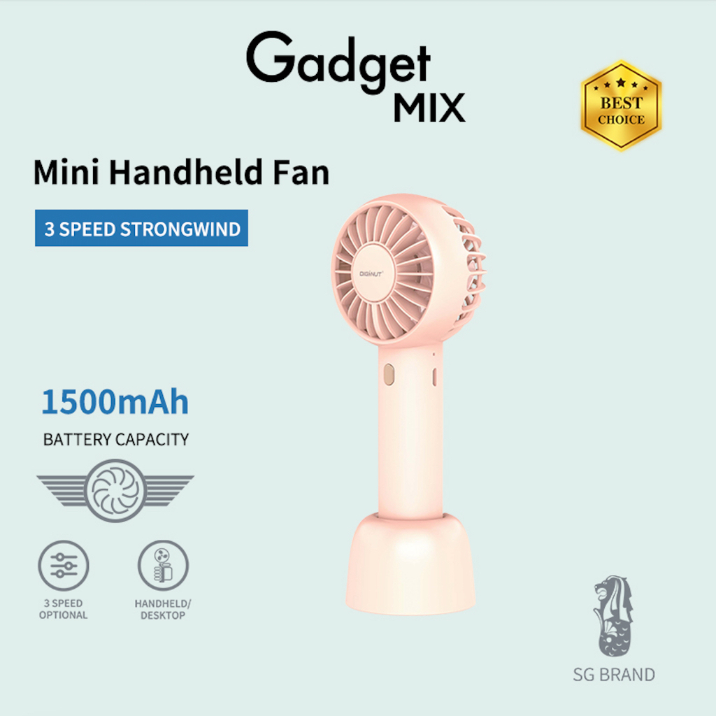 Gadget MIX CL-37 Mini Handheld Fan/ Five Gear Wind Speed/ Multifunctional迷你手持风扇/五档风速/多功能