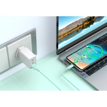 Gadget MIX Diginut BA-1223 USB To Type-C/ USB-A To iOS Data Cable 2.4A 1.2M/ Support Data Transmission/ Soft Feel