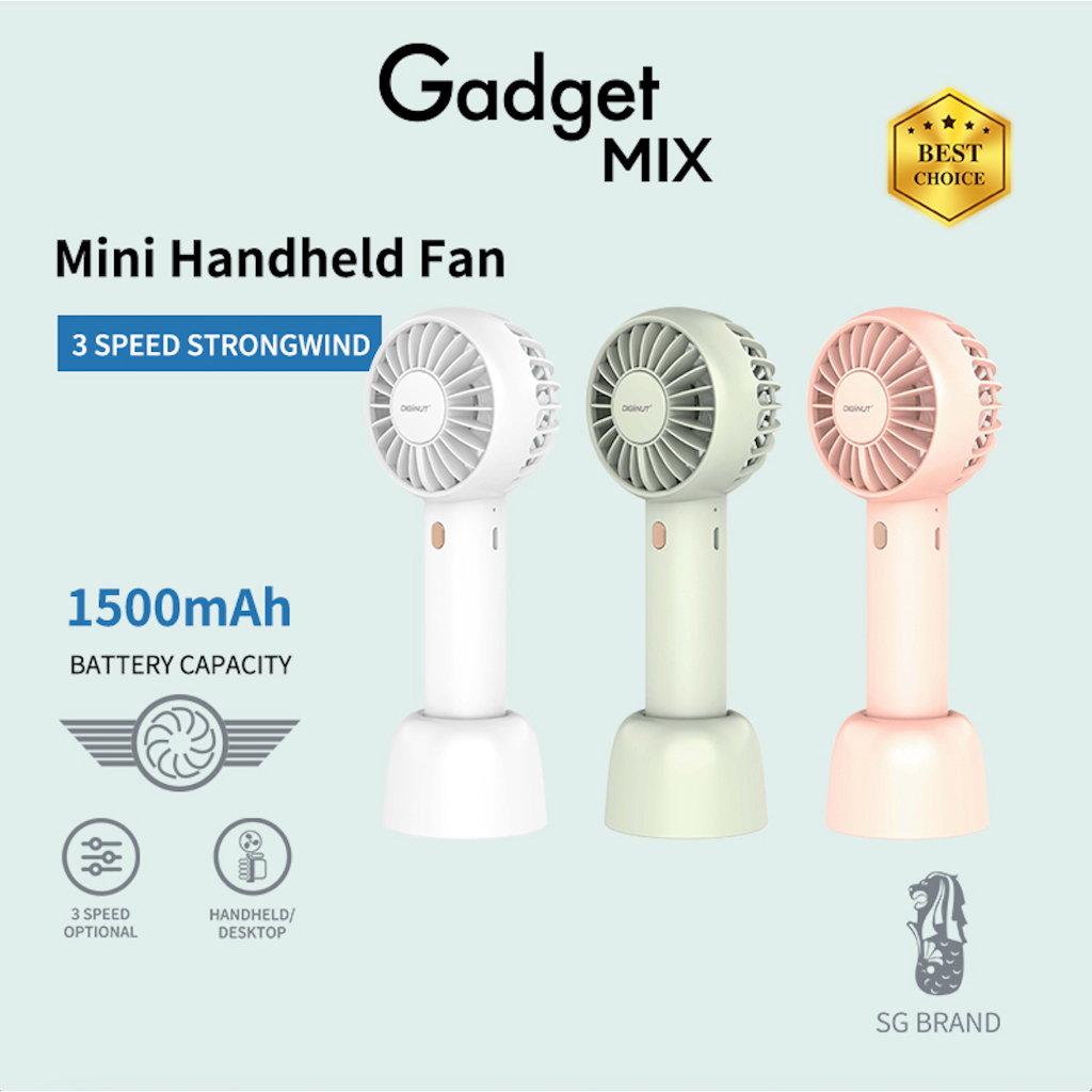 Gadget MIX CL-37 Mini Handheld Fan/ Five Gear Wind Speed/ Multifunctional迷你手持风扇/五档风速/多功能