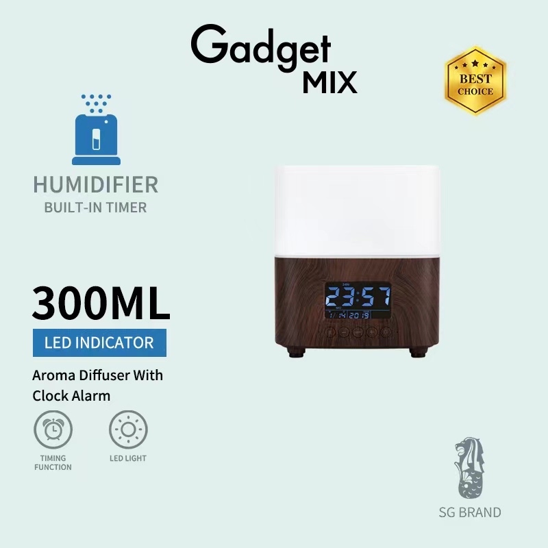 Gadget MIX Diginut LED Humidifier Collection/Aroma Air Diffuser/Home Office Aromatherapy/ Office/ Home Use