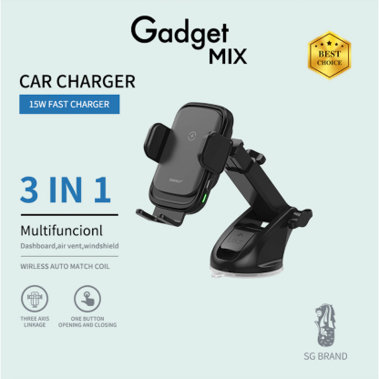 Gadget MIX Diginut Car Accessories Collection/Mini Holder/Wireless Charger/Dashboard/Mount Gravity/Magnetic Sticky