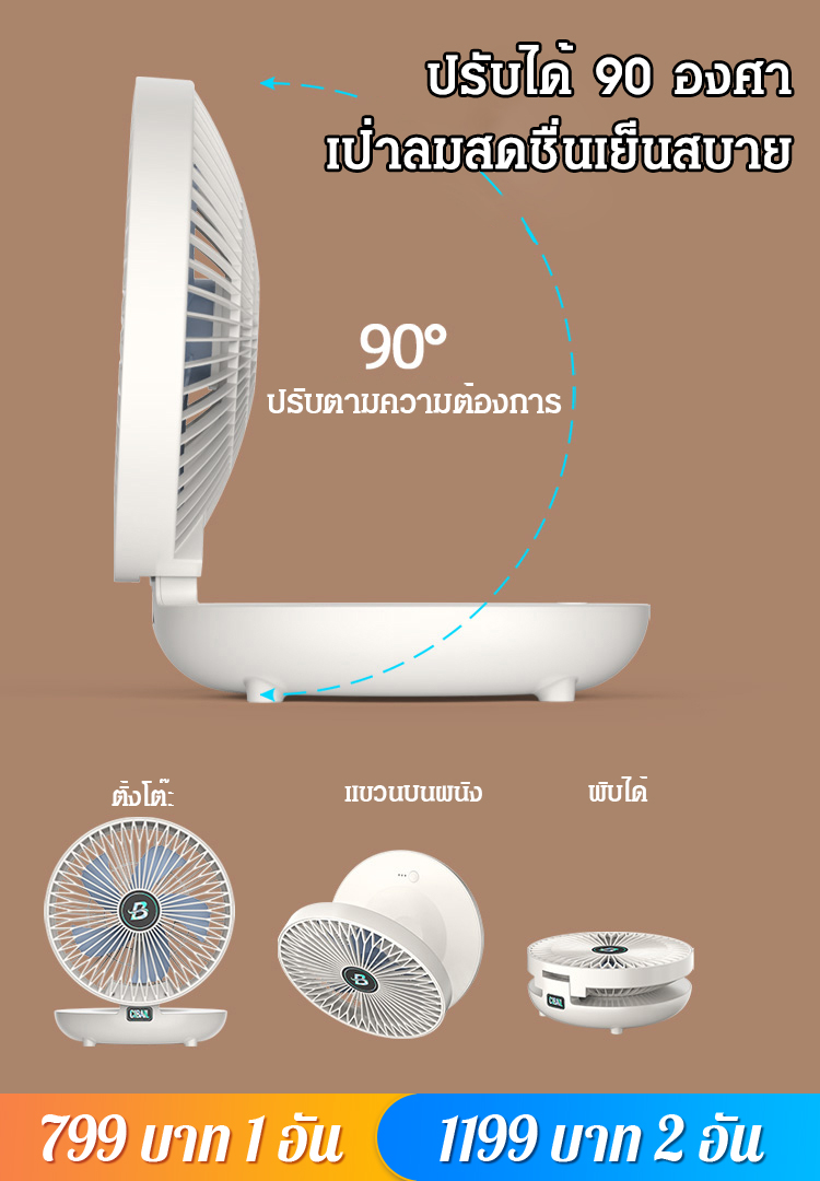 พัดลมอเนกประสงค์ในครอบครัว