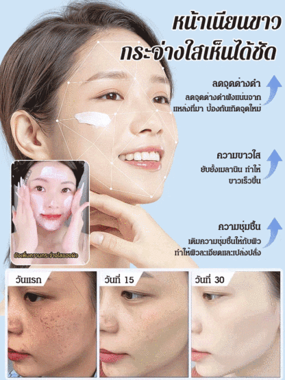 ครีม 377 ลดริ้วรอยและจุดด่างดำ บำรุงผิวขาวกระจ่างใส CKCU