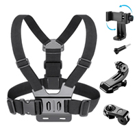 ขาตั้งโทรศัพท์มือถือสำหรับปั่นจักรยานกลางแจ้งแบบคาดอก