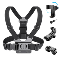 ขาตั้งโทรศัพท์มือถือสำหรับปั่นจักรยานกลางแจ้งแบบคาดอก