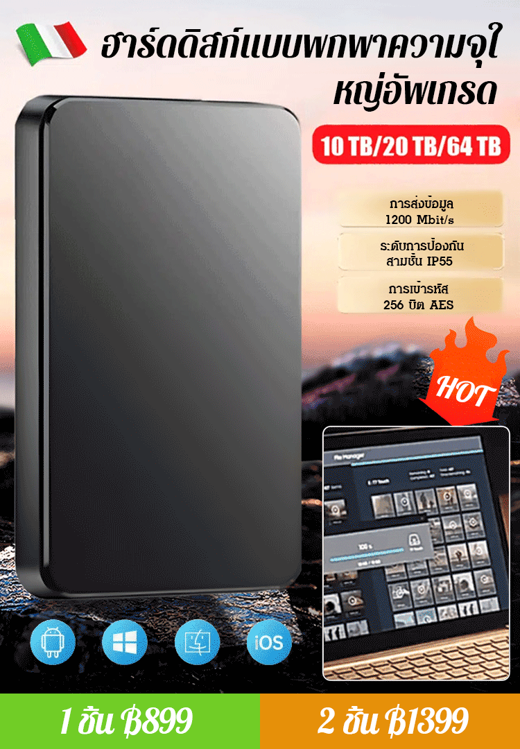 ฮาร์ดดิสก์แบบพกพา