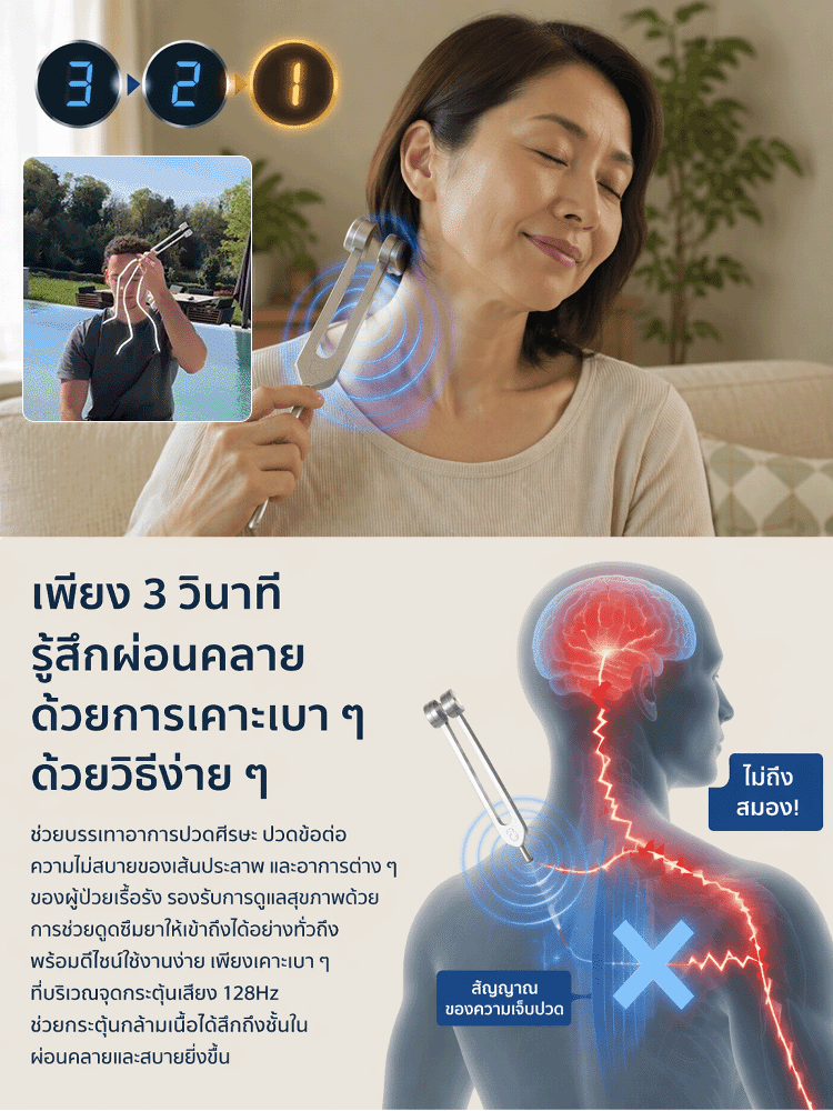 ส้อมเสียงบำบัดระบบประสาทการแพทย์ของโกเบ