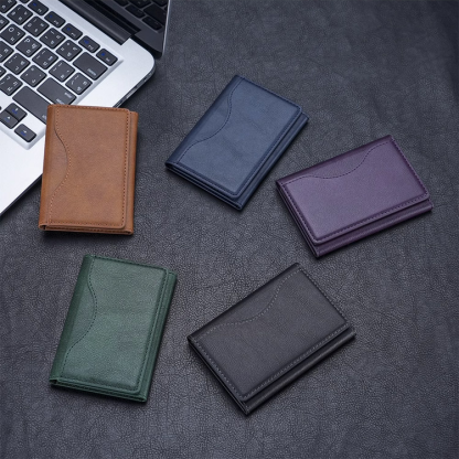 กระเป๋าสตางค์แม่เหล็กติดโทรศัพท์ ใช้เป็นที่วางมือถือได้ พับ 3 ตอน Magsafe 