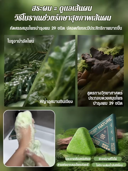 สบู่สระผมใบสนไซเปรส