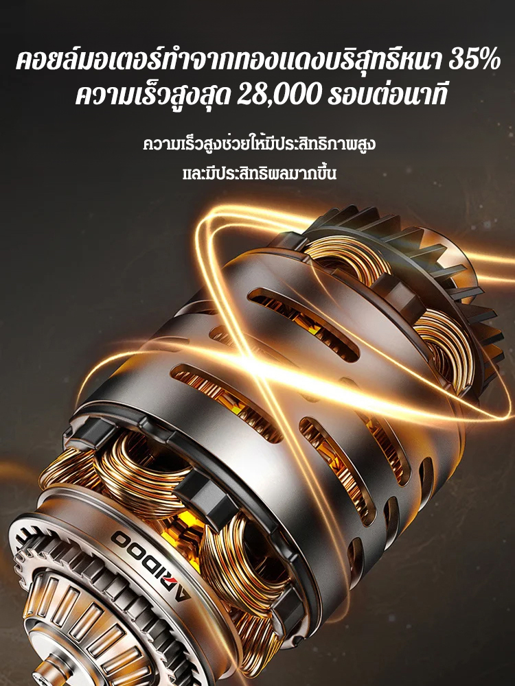 【จอดิจิตอลอัจฉริยะ】เครื่องเจียรอเนกประสงค์จากเยอรมัน