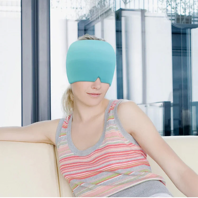 ผ้าปิดตาครอบหัว แบบเจล ประคบเย็น