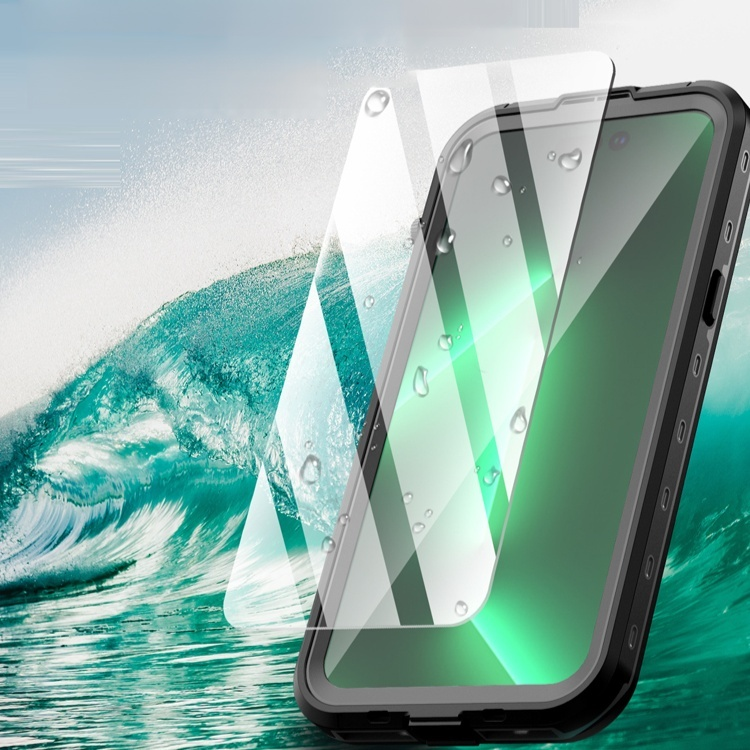 เคสโทรศัพท์แม่เหล็ก แบบโปร่งใส กันน้ำได้