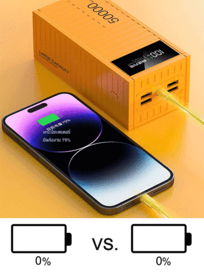 พาวเวอร์แบงค์รูปคอนเทนเนอร์ชาร์จเร็วสุด 20,000