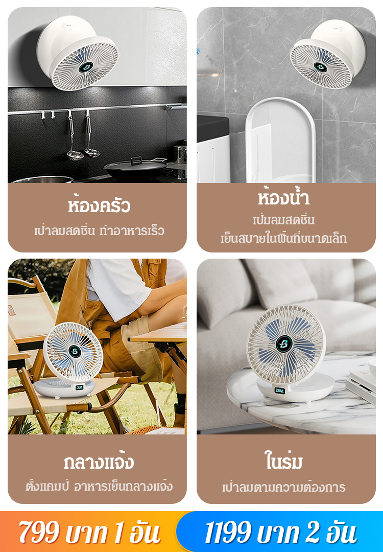 พัดลมอเนกประสงค์ในครอบครัว