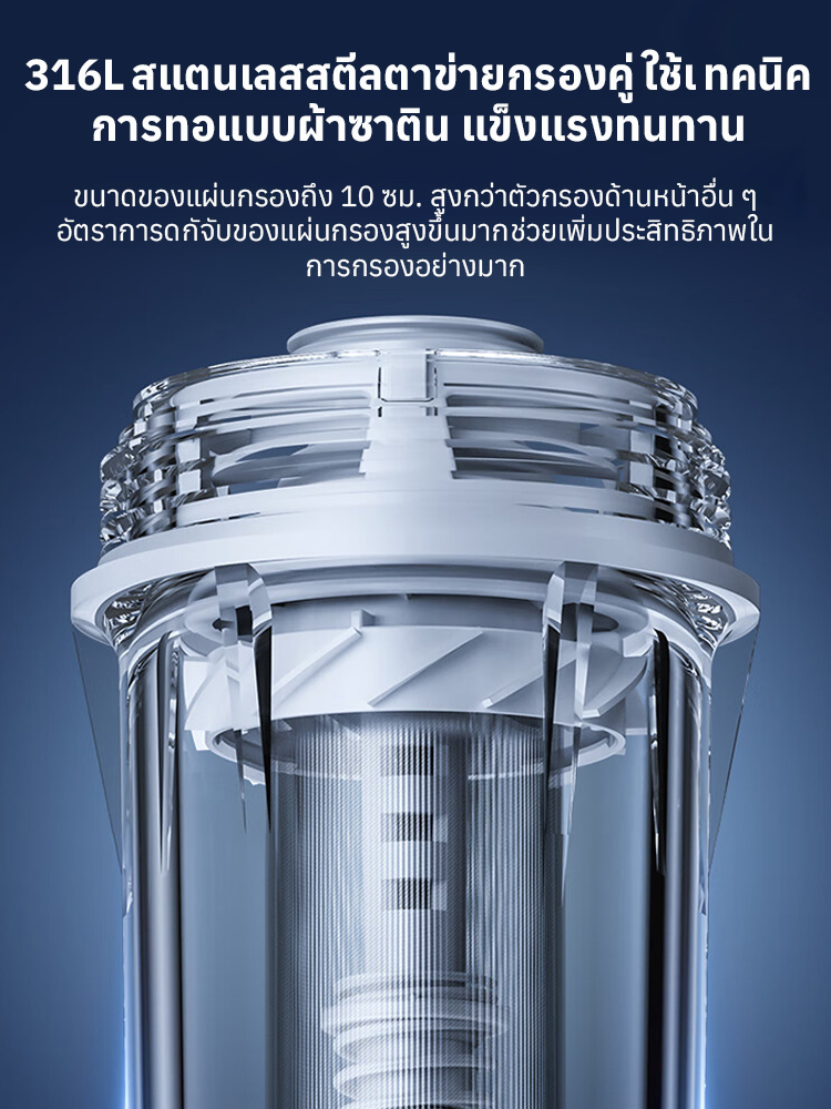 เครื่องกรองน้ำในครัวกลาง