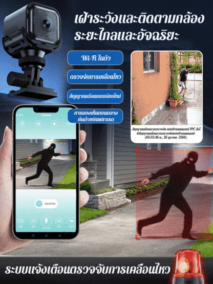 กล้องวงจรปิด HD แบบไร้สายรุ่นใหม่ F1