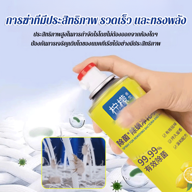 สเปรย์ฆ่าเชื้อและกำจัดไรฝุ่น