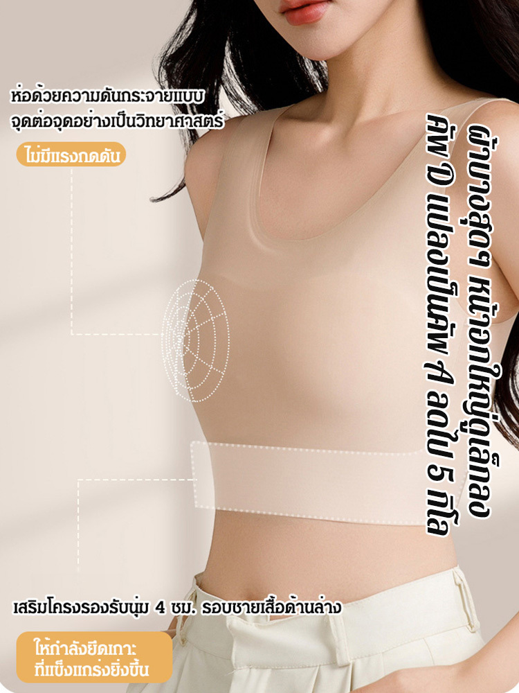 ชุดชั้นในกระชับหน้าอกที่ทำให้หน้าอกดูเล็กลง