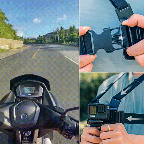 ขาตั้งโทรศัพท์มือถือสำหรับปั่นจักรยานกลางแจ้งแบบคาดอก