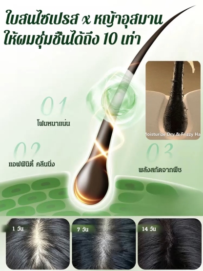 สบู่สระผมใบสนไซเปรส