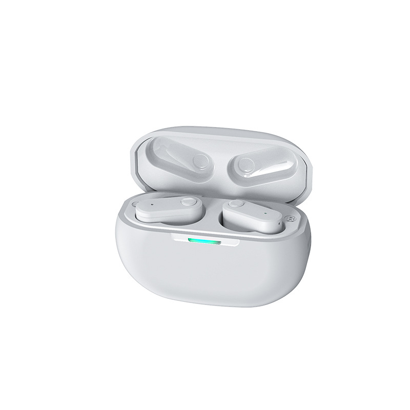 หูฟังบลูทูธ TWS ลดเสียงรบกวน แบบกึ่งอินเอียร์ ด้ามจับสั้น