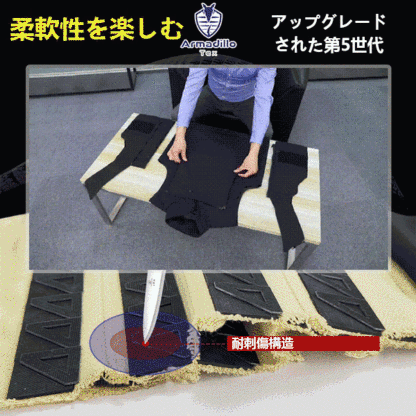高強度耐摩耗性のあるベスト