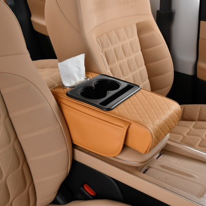 【5-in-1】車用アームレスト収納ボックス