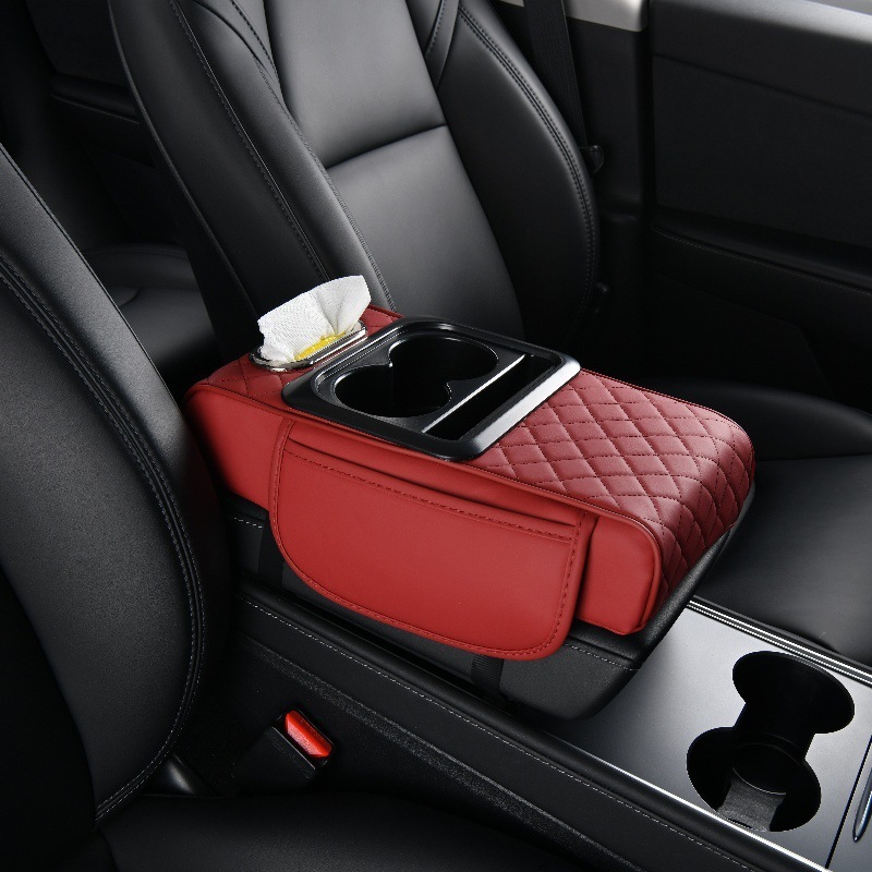 【5-in-1】車用アームレスト収納ボックス