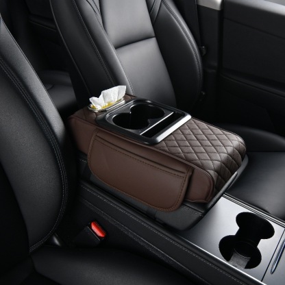 【5-in-1】車用アームレスト収納ボックス