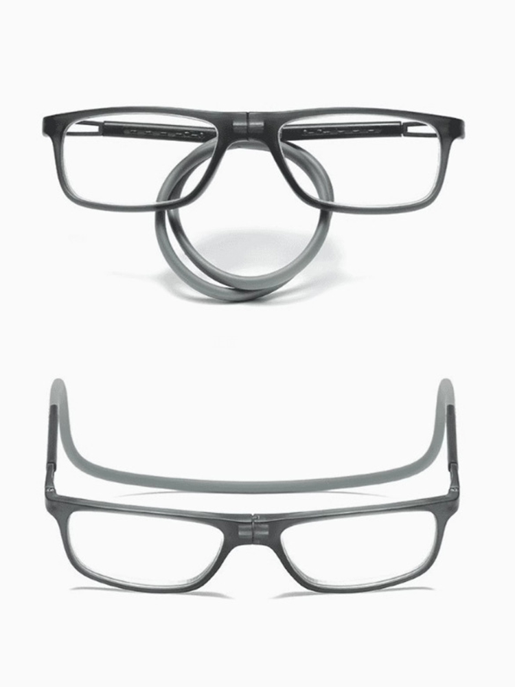 マグネット式首掛け老眼鏡