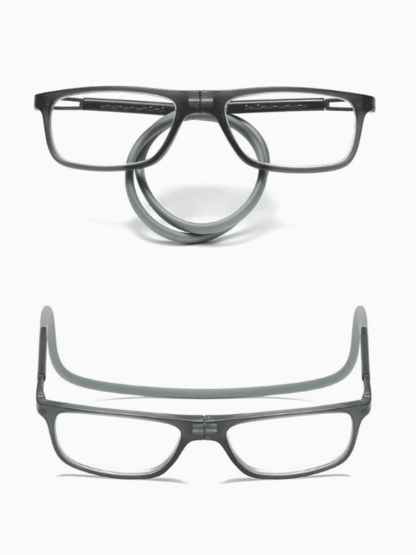 マグネット式首掛け老眼鏡
