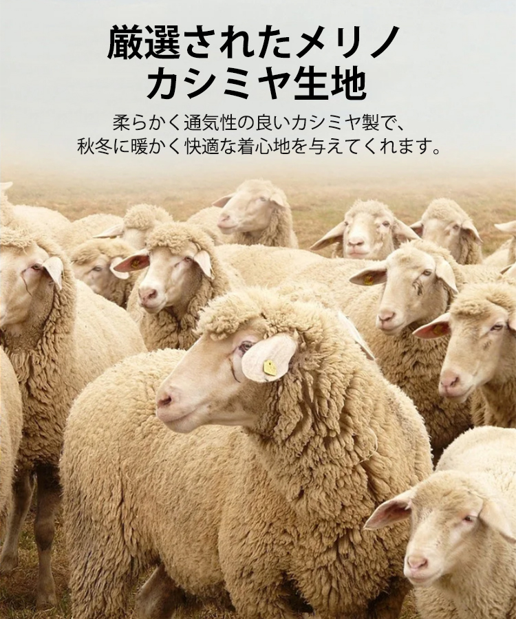 レイヤード風スニットシャツ