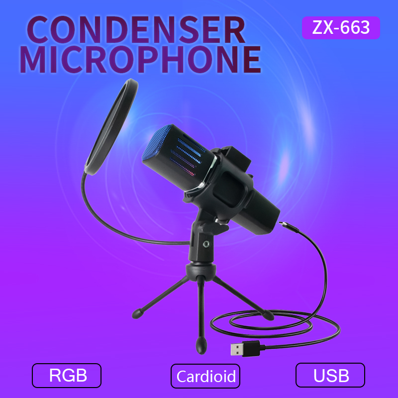 USB Mini Versatile Studio-quality Condenser USB Microphone with , Streaming, Gaming, Music Production, Vocal and Instrument Recording,Black
