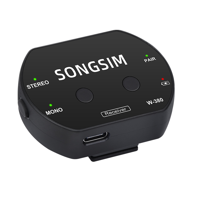 W380 professional wireless system monitor ear return live band receiver transmitter wireless ear return one for one