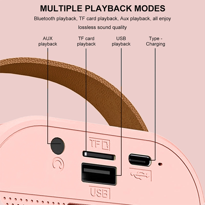 Kinglucky K12 Mini Karaoke Machine, mini karaoke machine with wireless microphones, best portable karaoke machine