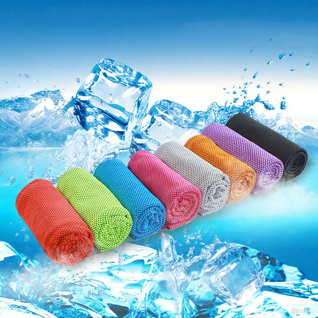 Custom Logo Recycled Sport Cooling Towel