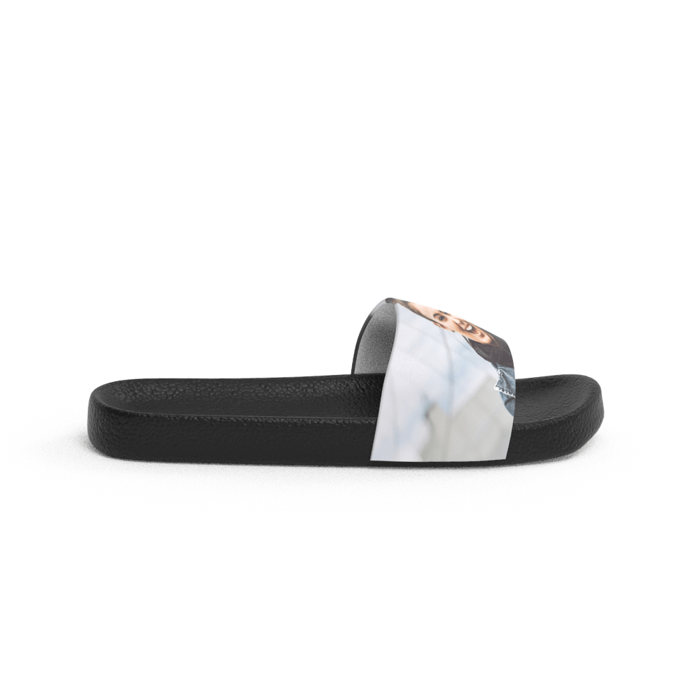 Custom Photo Men's Slide Sandal-FaceSocksUSA